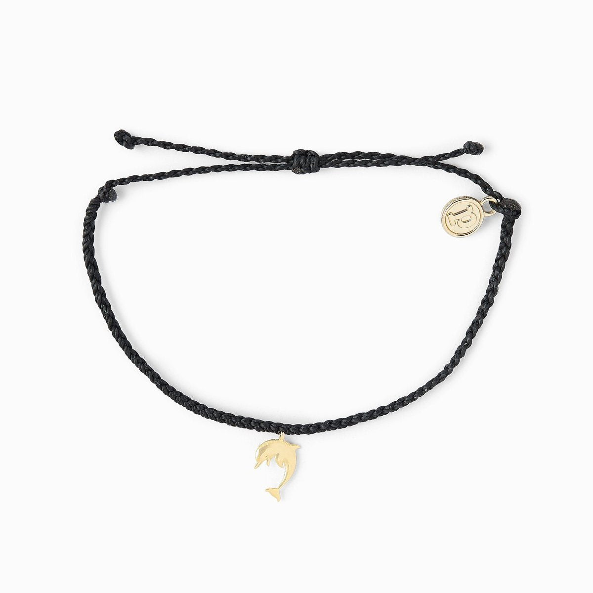 Dolphin Black Gold Bracelet 