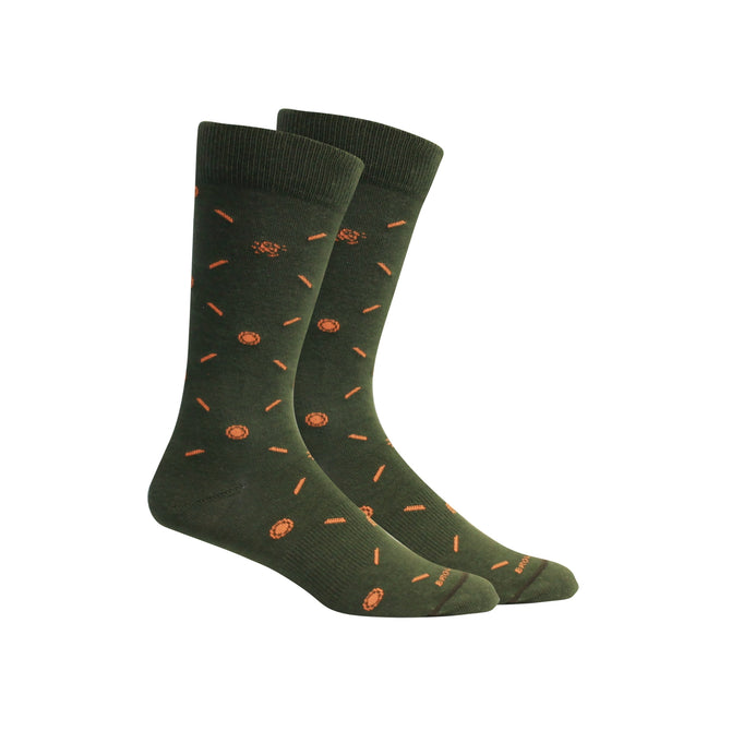Deep River Men's Dress Socks - Brown Dog Hosiery