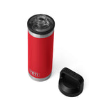 YETI Rambler 18 oz Bottle Chug Rescue Red, chug lid.