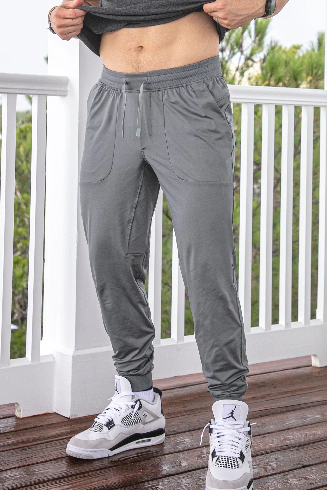 Men's Performance Jogger Pants - gray / small