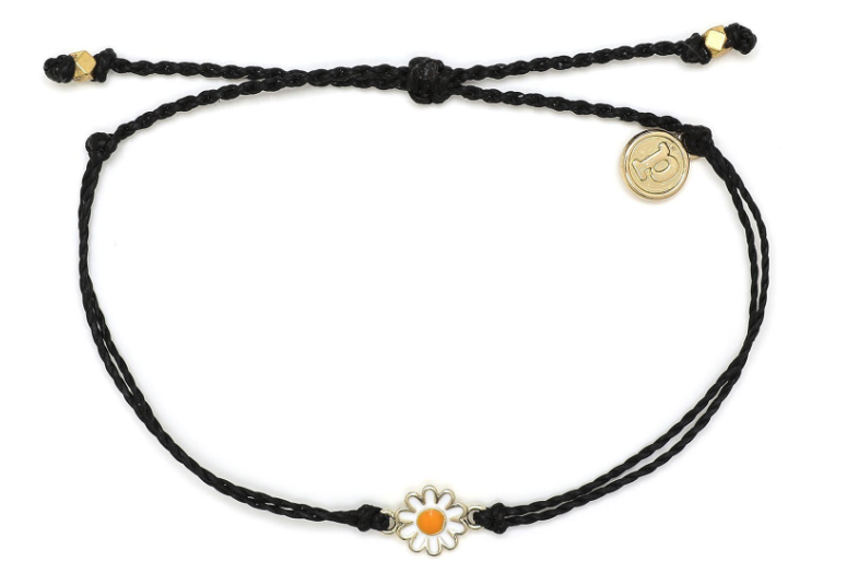 Daisy Gold Black Bracelet 