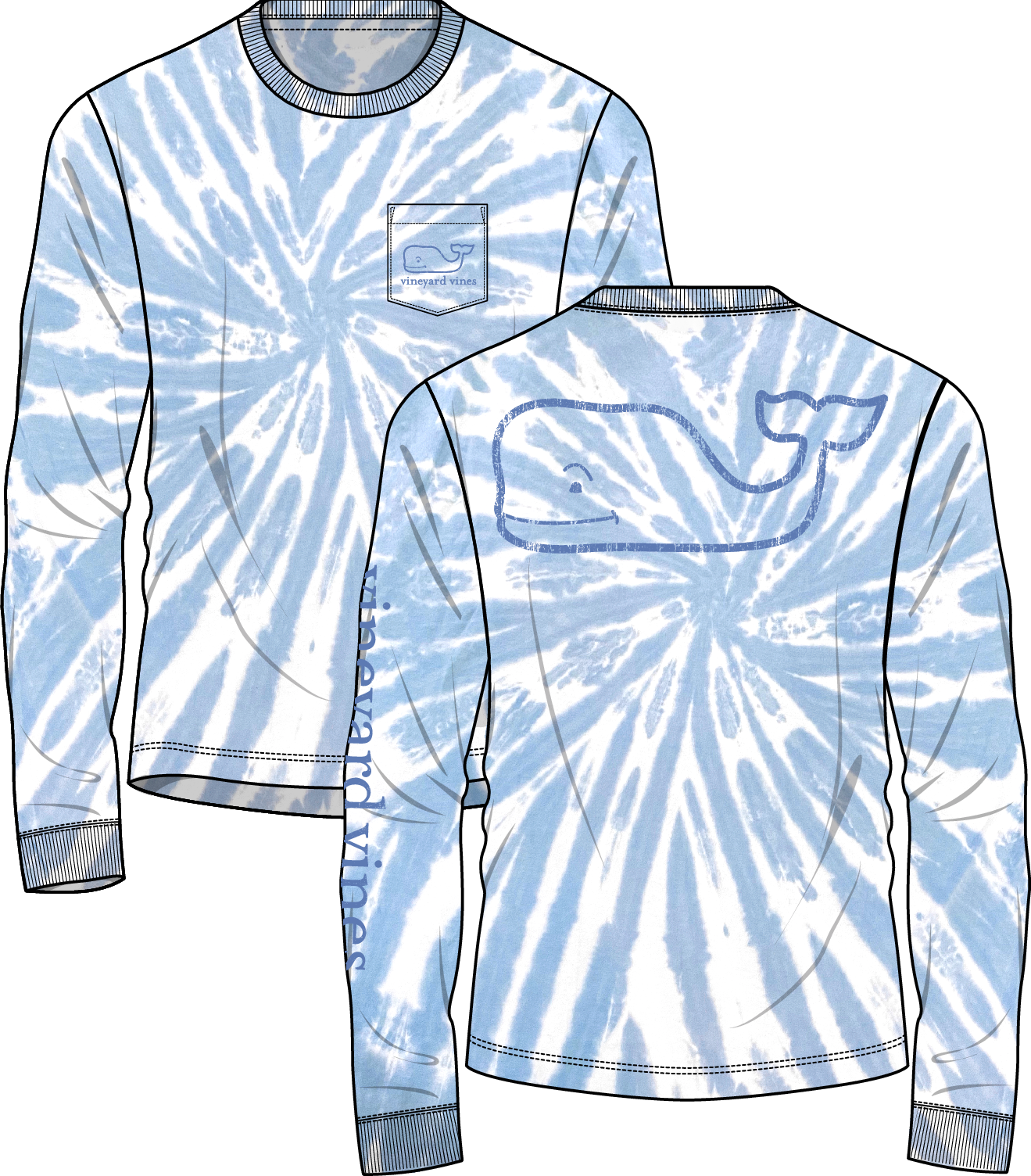 Vineyard Vines Men's Short-Sleeve On-The-Go T-Shirt, Blue Blazer