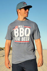 Will Bbq For Beer Short Sleeve Tee
