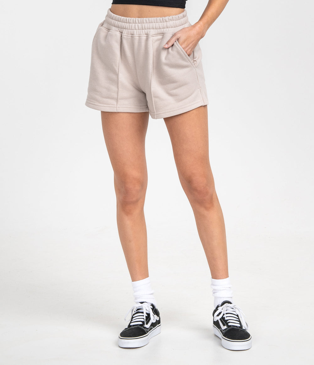 Sedona Sport Short, Women's White Fleece Shorts