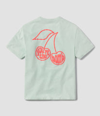 Southern Shirt - Women's Happy Thoughts Puff Print Tee - Mint Julep