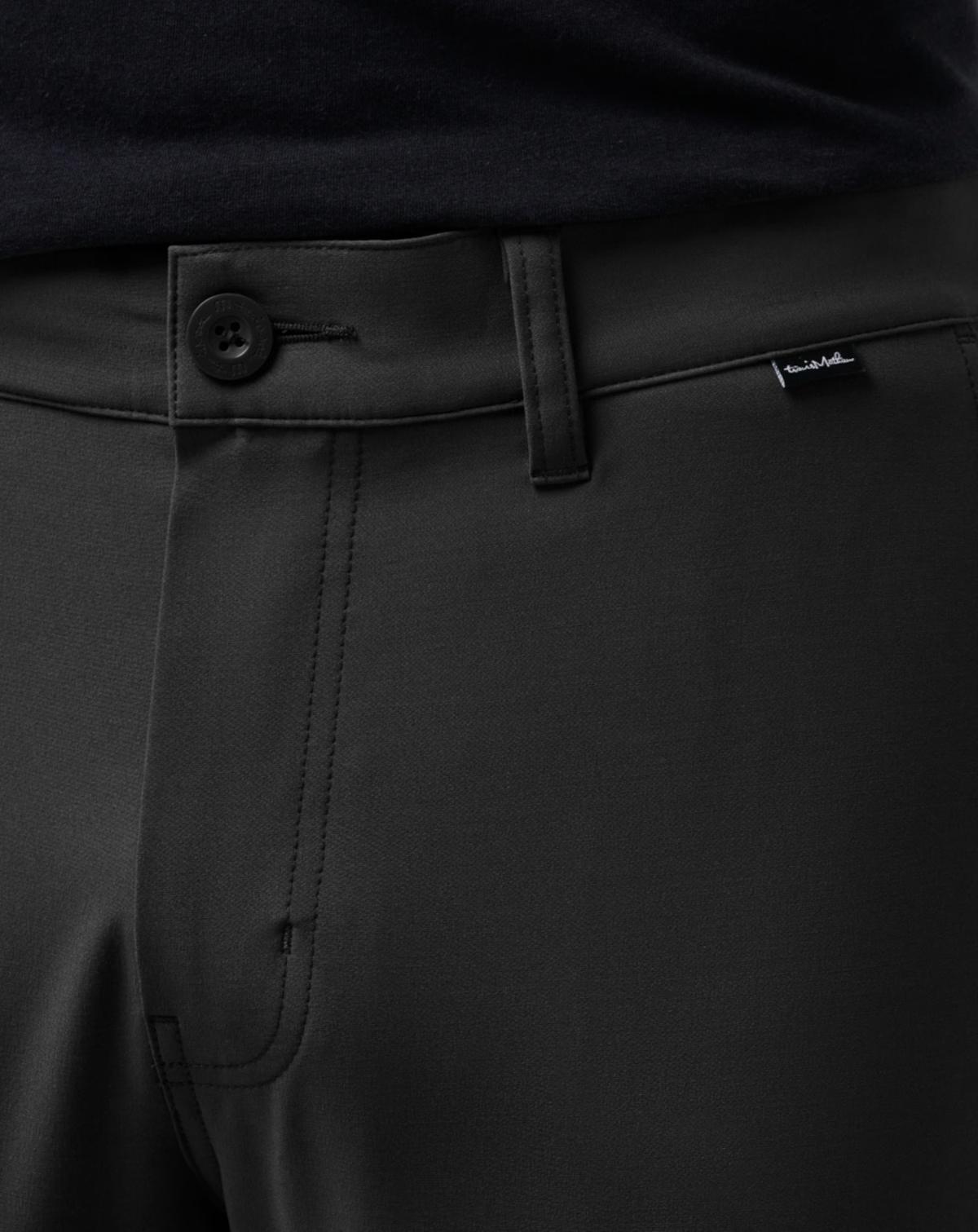 Men's black chino pants from TravisMathew.