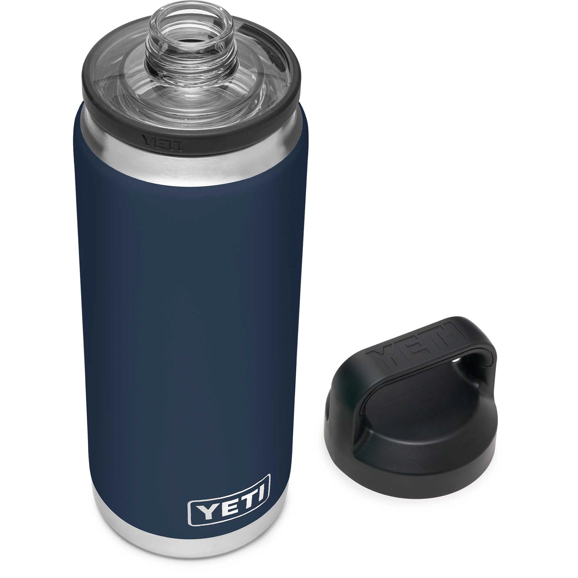 26 oz YETI bottle with straw cap - Navy