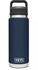 26 oz YETI bottle with straw cap - Navy