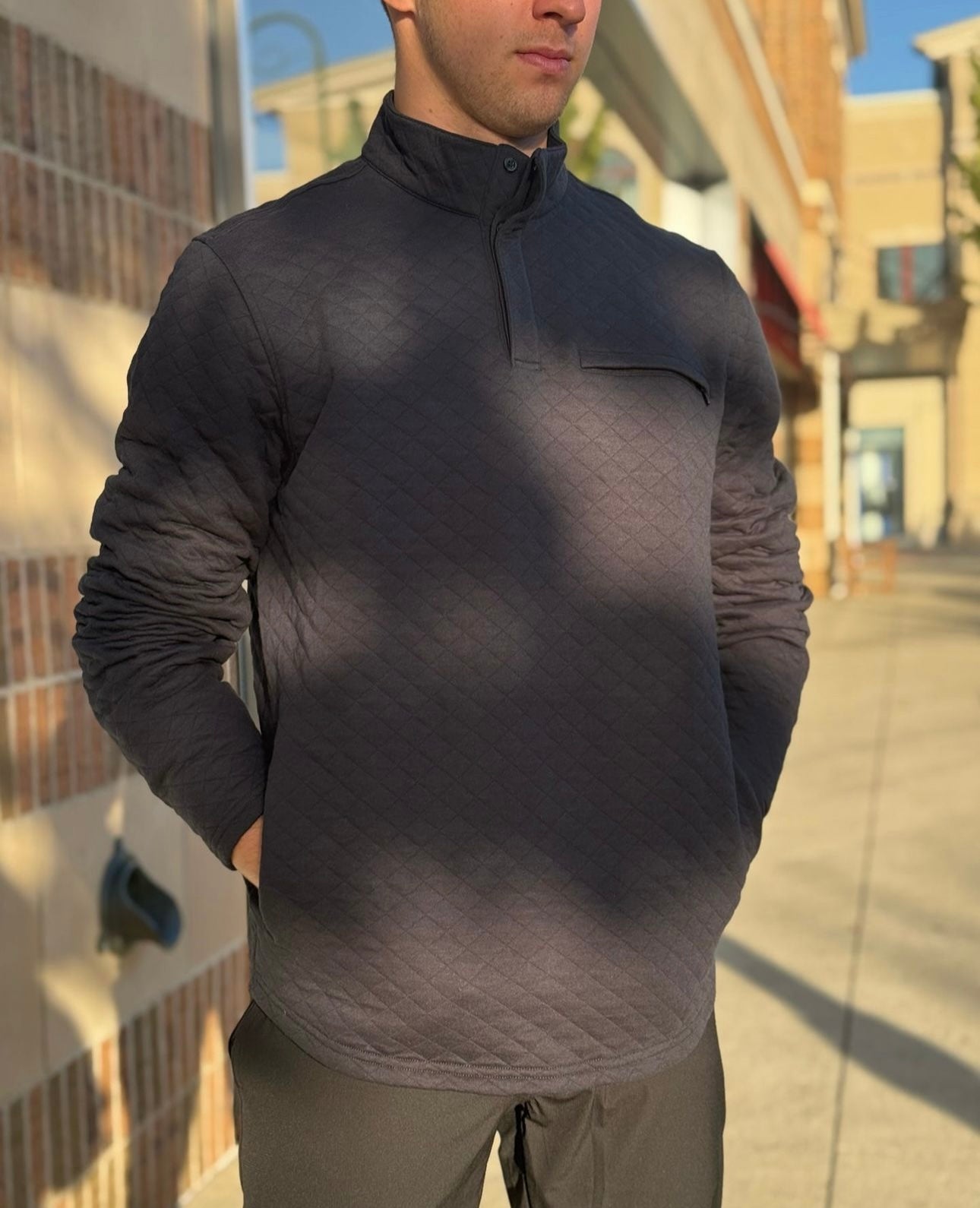 Transatlantic Pullover from TravisMathew in the color black.