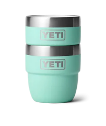 Rambler 4 oz Espresso Cup 2Pk Seafoam