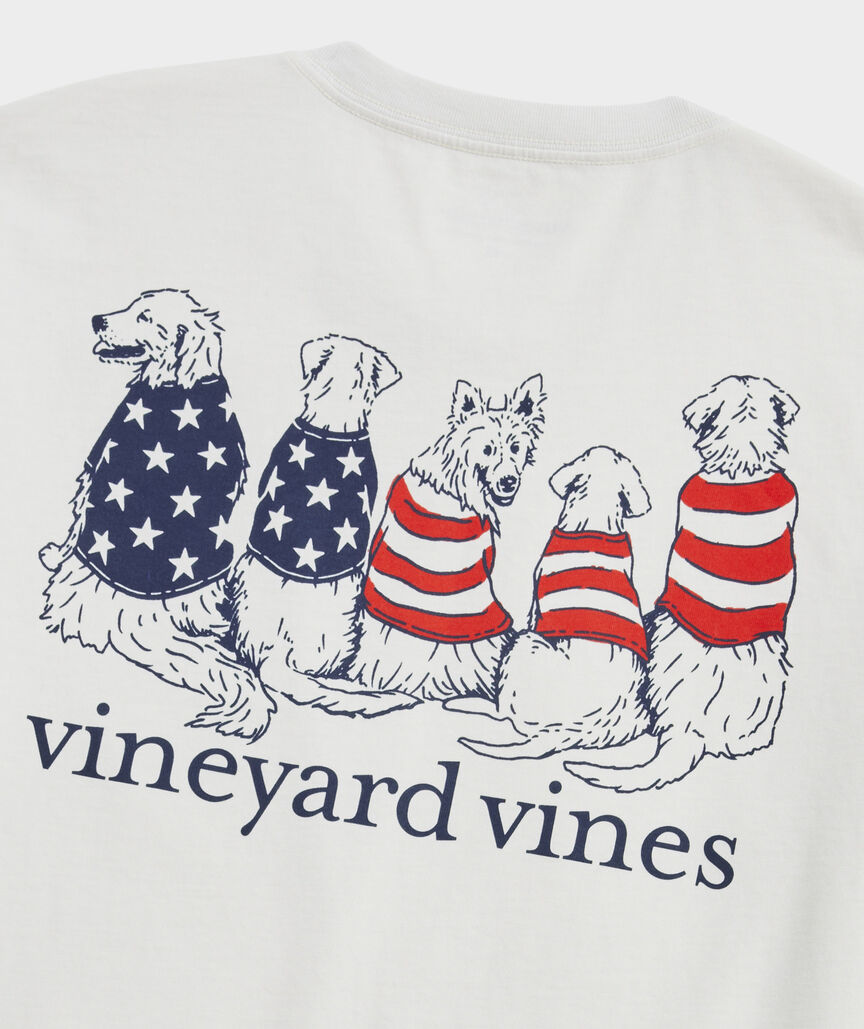 Americana Dogs Short Sleeve Tee