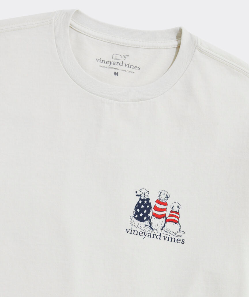 Americana Dogs Short Sleeve Tee