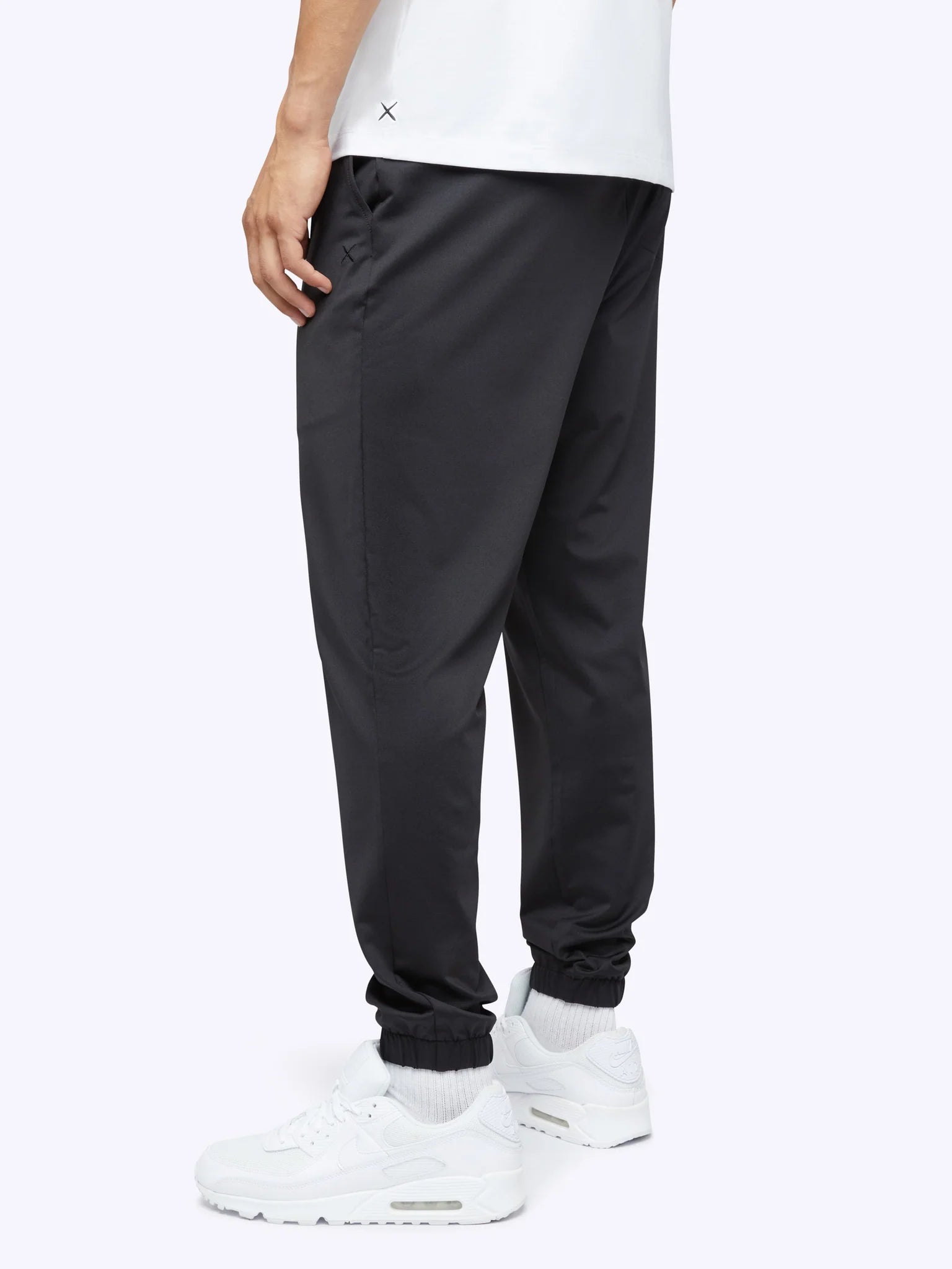 Foundation Jogger in the color Black in CUTS Clothing.