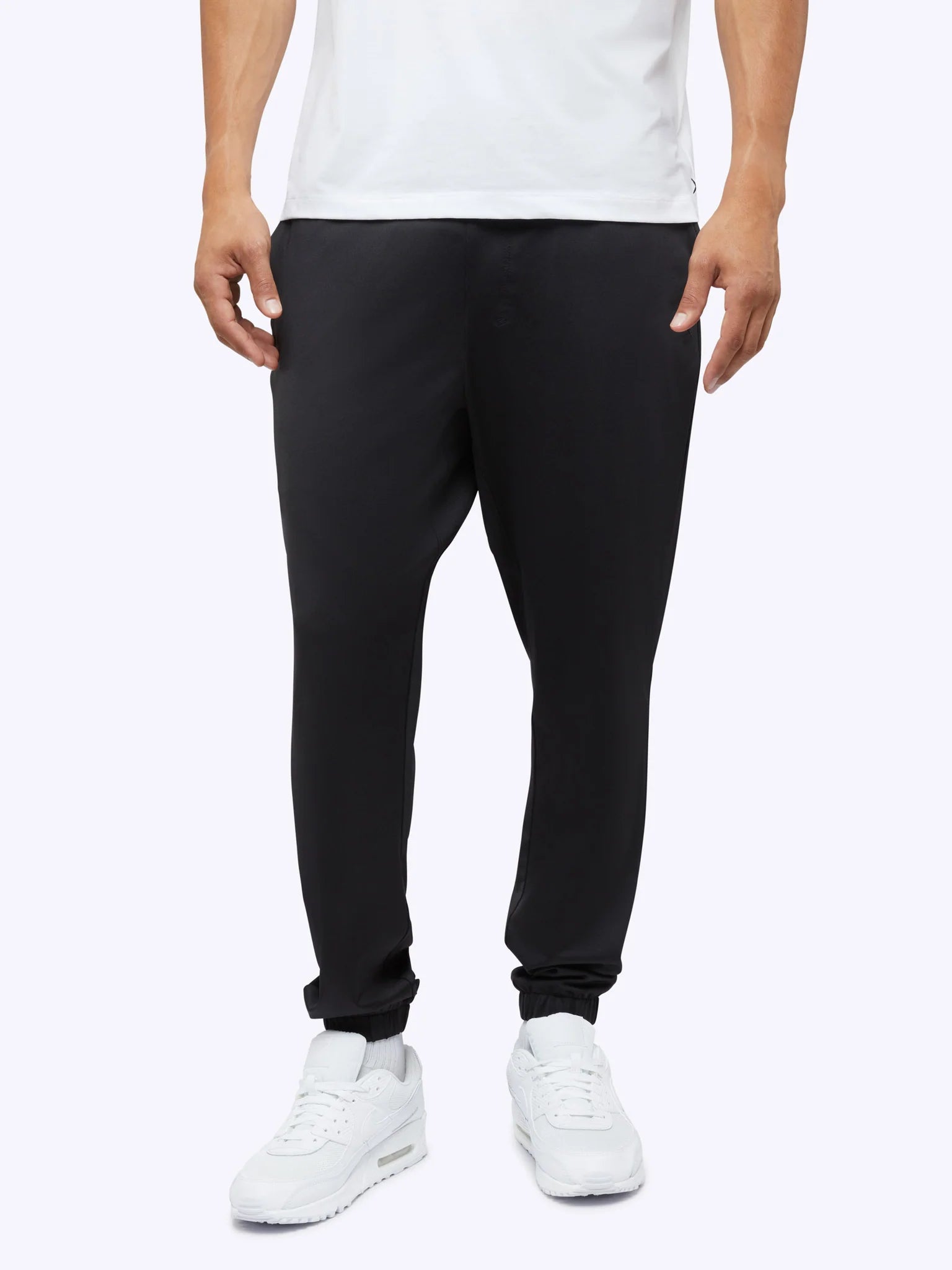 Foundation Jogger in the color Black in CUTS Clothing.