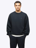 Mens Divine Fleece Pullover in the color black from the brand, CUTS.