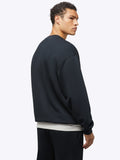 Mens Divine Fleece Pullover in the color black from the brand, CUTS.