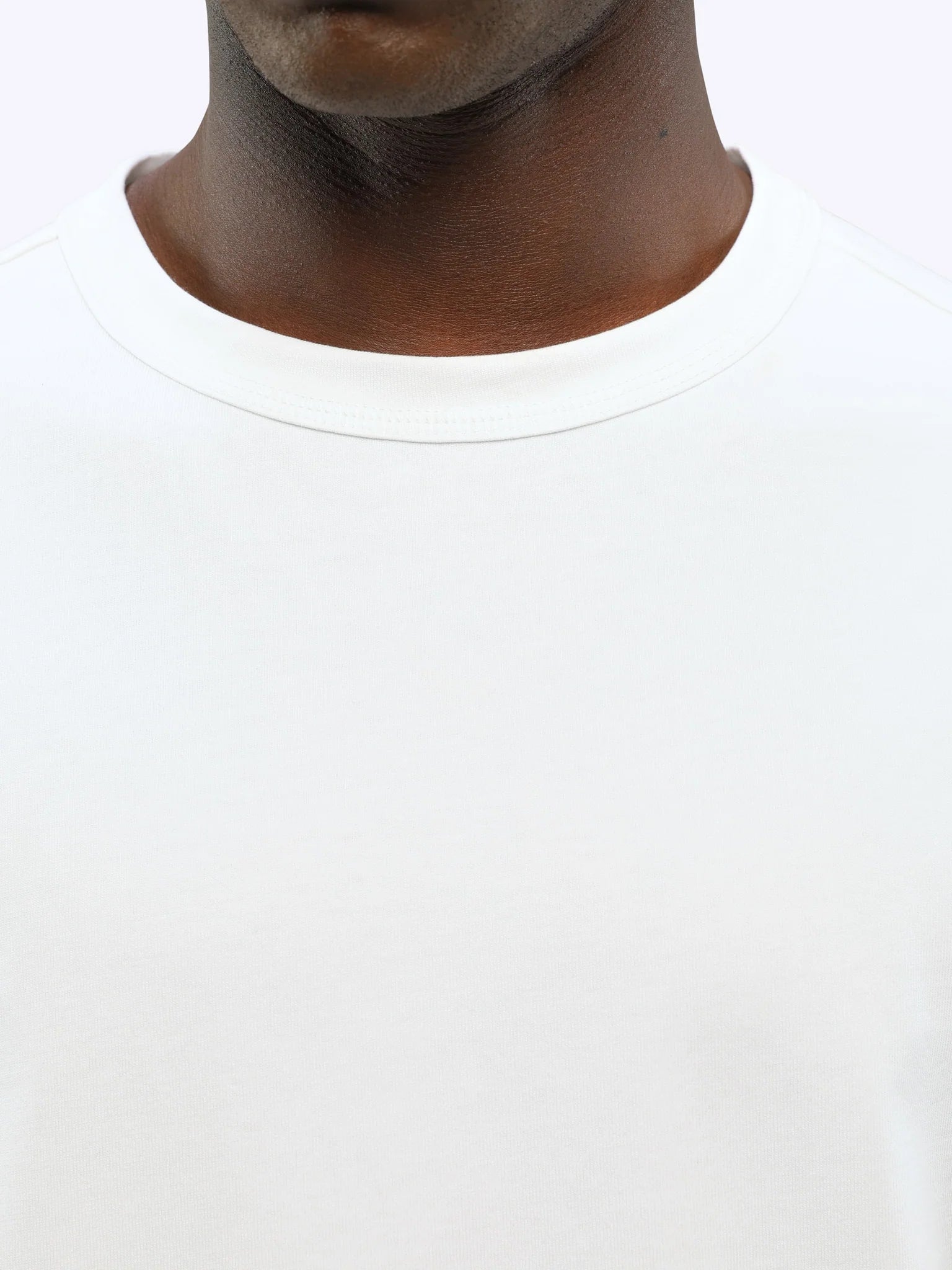 Men's white t-shirt from CUTS clothing.