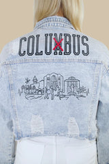 Columbus Campus Skyline Denim Jacket