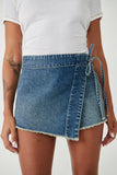 Free People Emmy Denim Skort