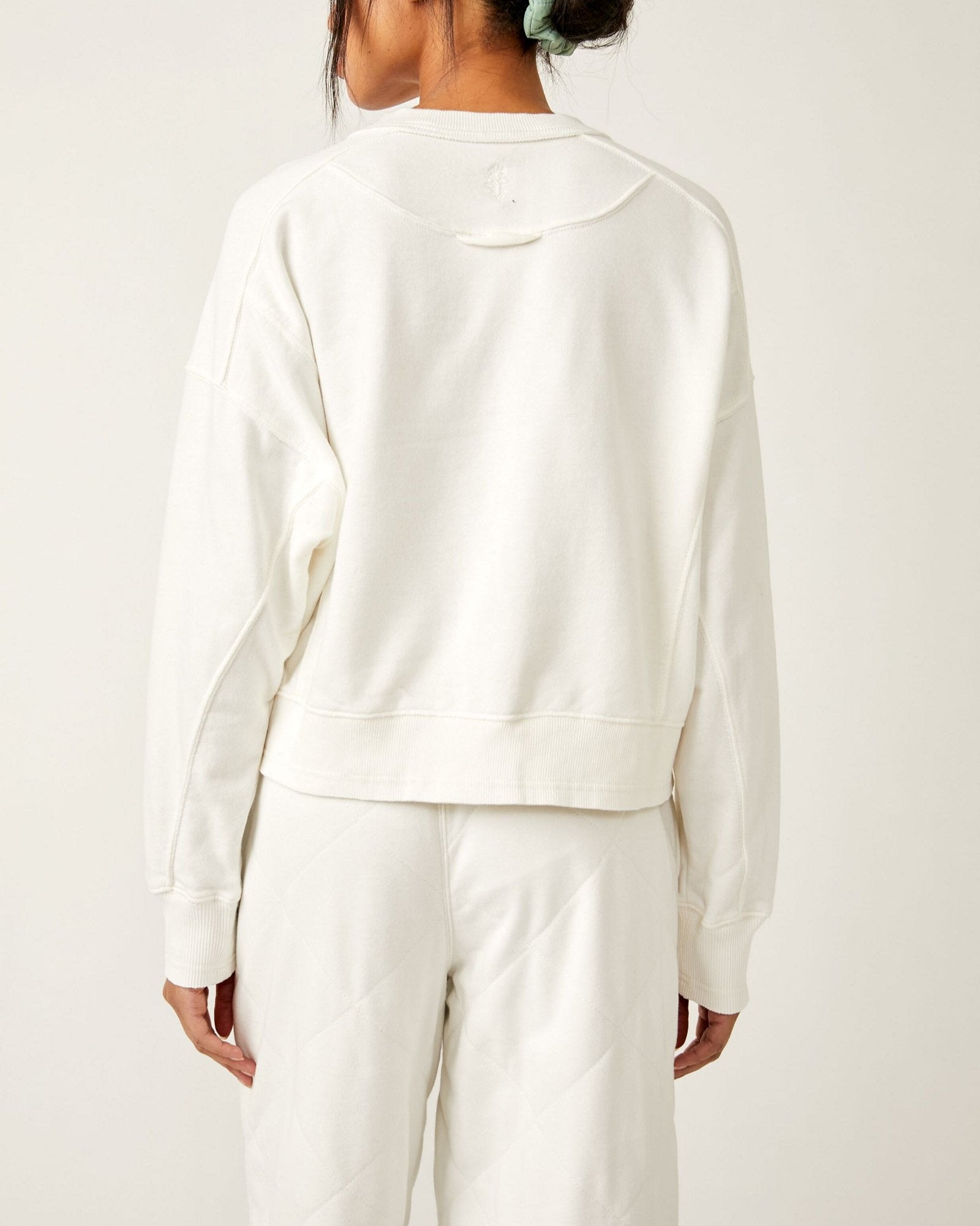 Free People Intercept Pullover | White