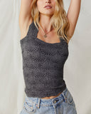 Free People Love Letter Cami - Black