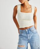 Free People Love Letter Cami - Ivory