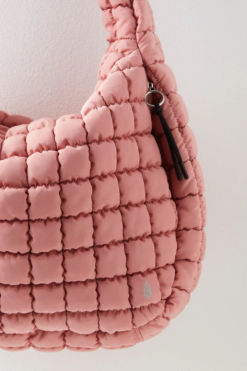 Free People Movement Quilted Carryall Bag in the color Pink.