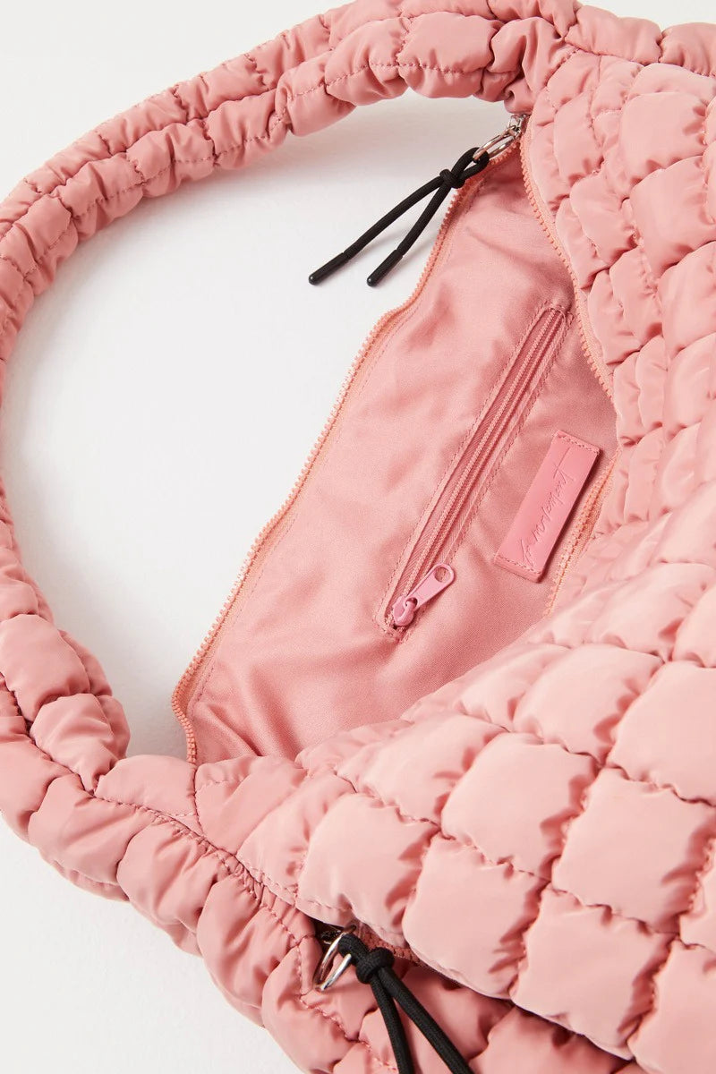 Free People Movement Quilted Carryall Bag in the color Pink.