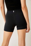 Free People Never Better Bike Short - Black