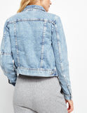 Free People Rumors Denim Jacket