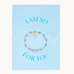 Little Words Project Grateful Bracelet - Greeting Card