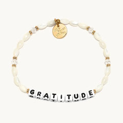 Gratitude Cotton Clouds Bracelet.