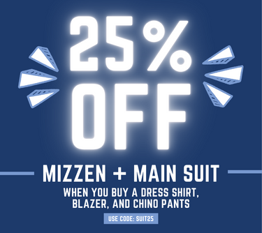 Buy a full Mizzen+Main suit, and receive 25% off!