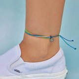 Neon Shores Anklet - Pura Vida Shoe View