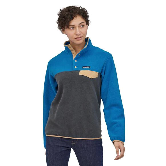 Patagonia Women's Lightweight Synchilla Pullover - Smolder Blue