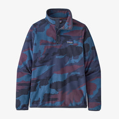 Patagonia Women's Micro D Snap-T Pullover in Dolomite Blue.