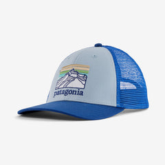 Patagonia Line Logo Ridge LoPro Trucker Hat - Steam Blue