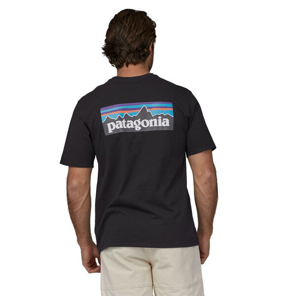 Patagonia M's P-6 Logo Responsibili-Tee - Black