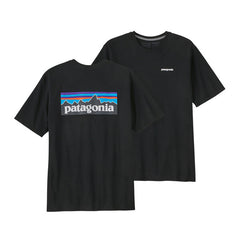 Patagonia M's P-6 Logo Responsibili-Tee - Black
