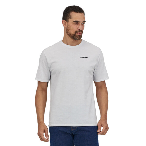 Patagonia M's P-6 Logo Responsibili-Tee - White