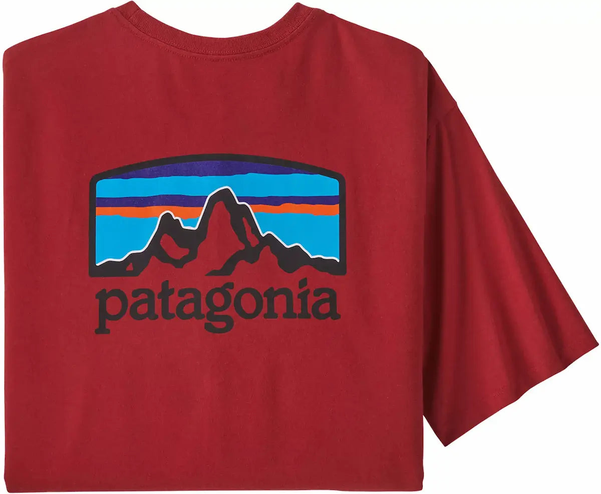 Men's Fitz Roy Horizons Short Sleeve Responsibili-Tee - Patagonia