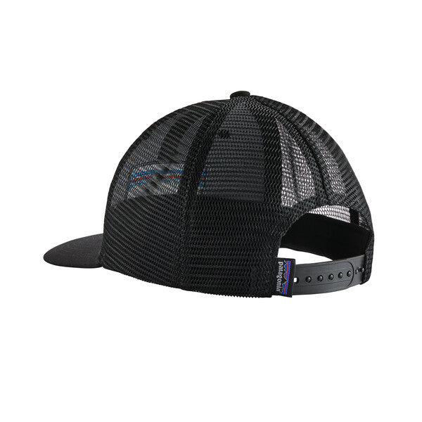 Patagonia P-6 Logo Trucker Hat - Black