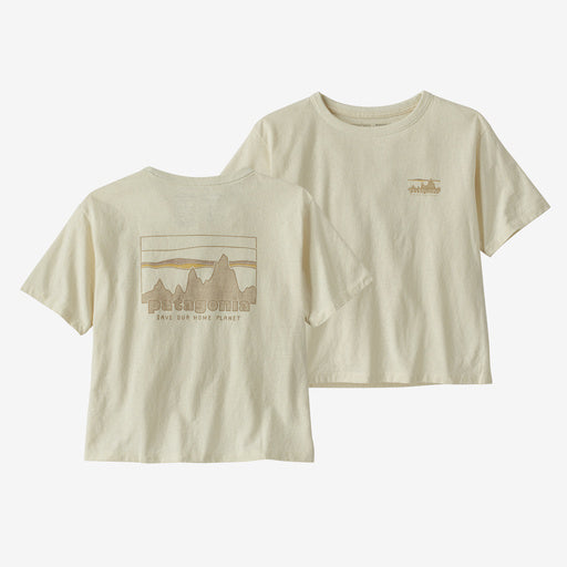 W's '73 Skyline Easy Cut Responsibili-Tee in Birch White