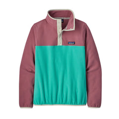 Patagonia Women's Micro D Snap-T Pullover in Fresh Cut.