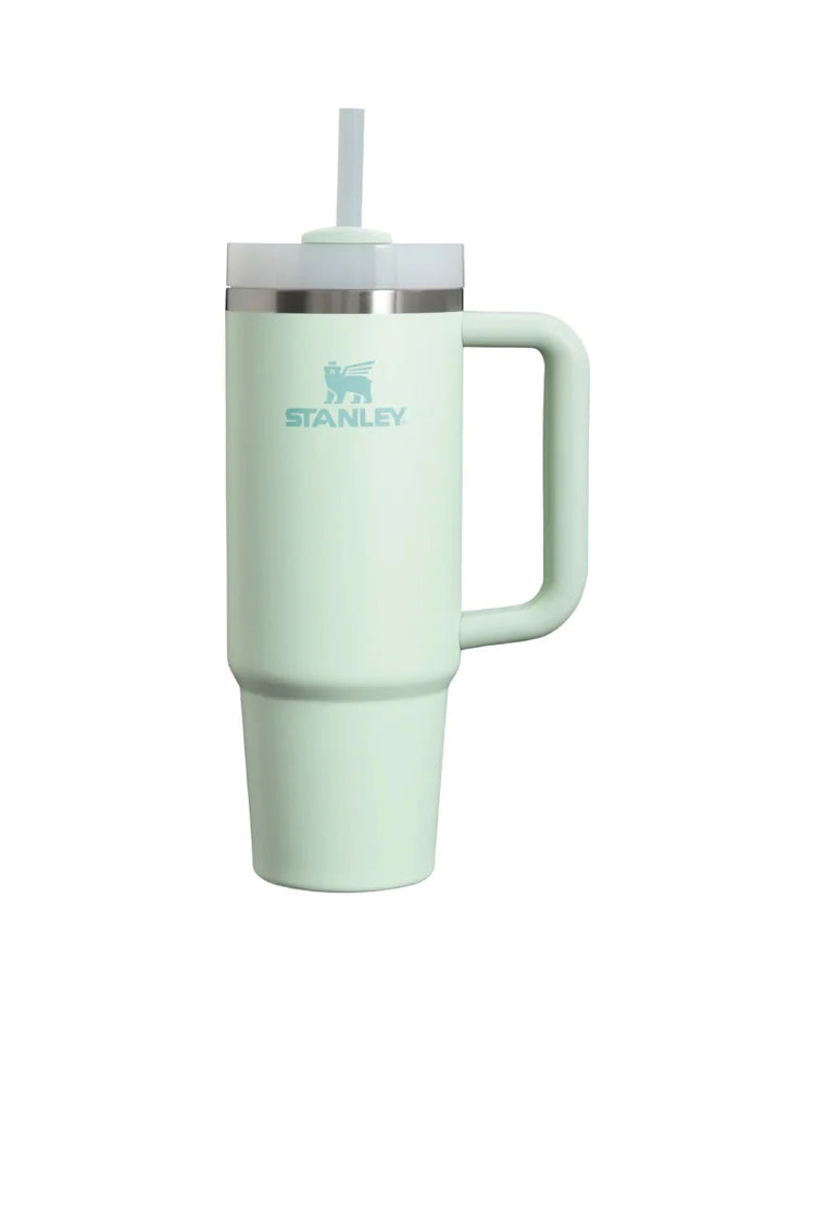 The Quencher H2.O FlowState™ Tumbler 30 oz in light green.