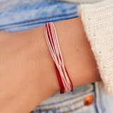 Pura Vida Charity Bracelet - Red Cross