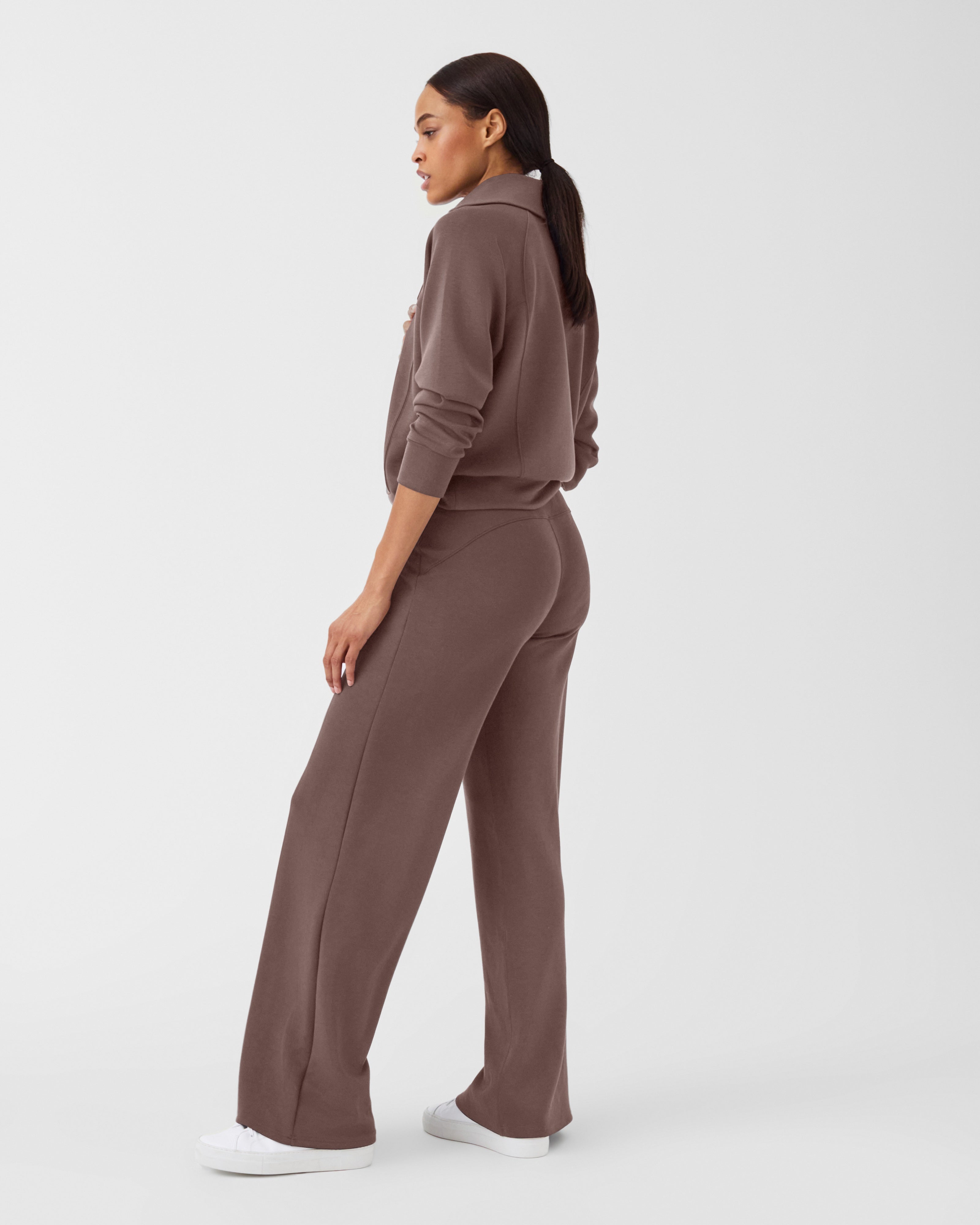 Spanx Airessentials Half Zip | Smoke