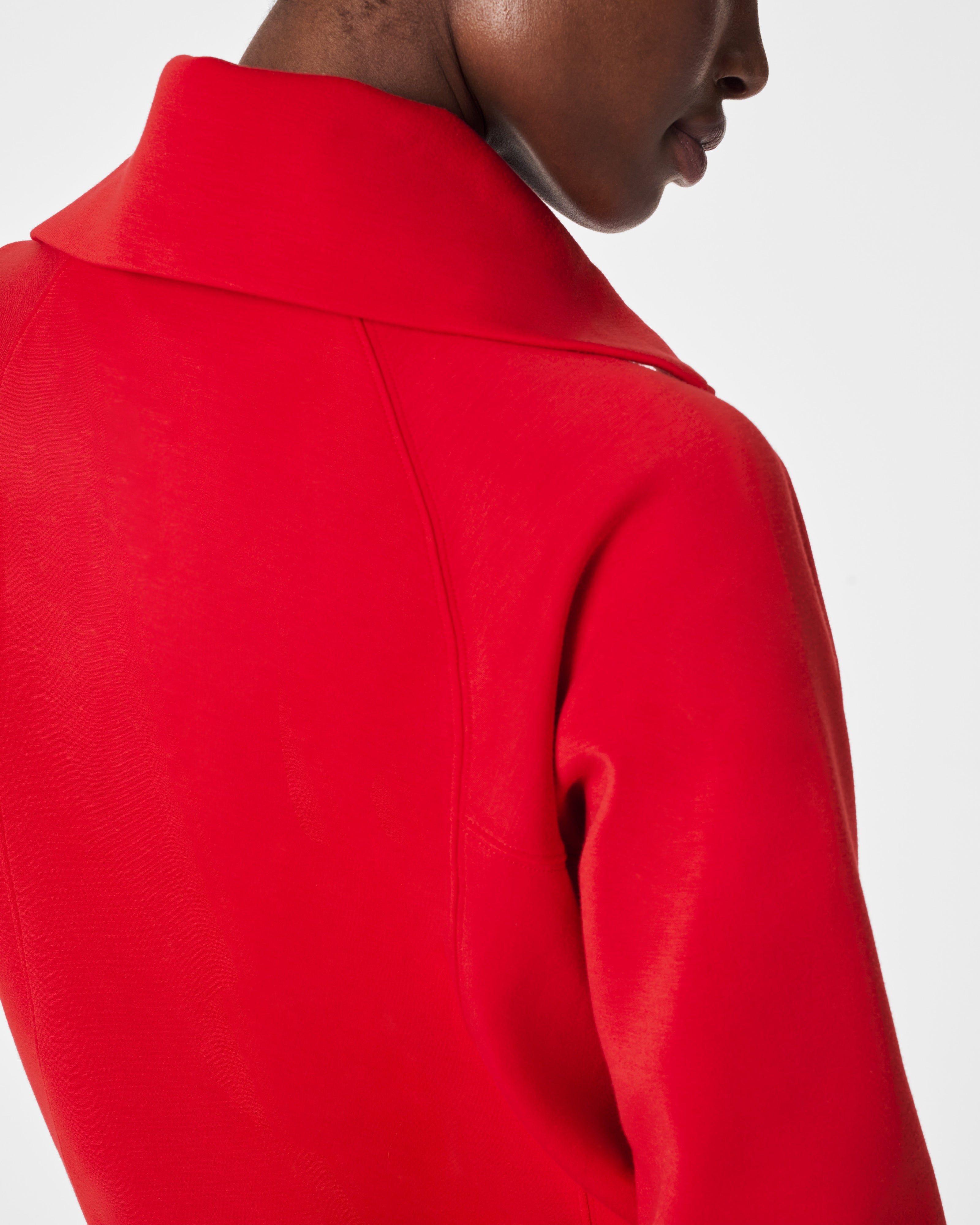 Spanx Airessentials Half Zip | Spanx Red