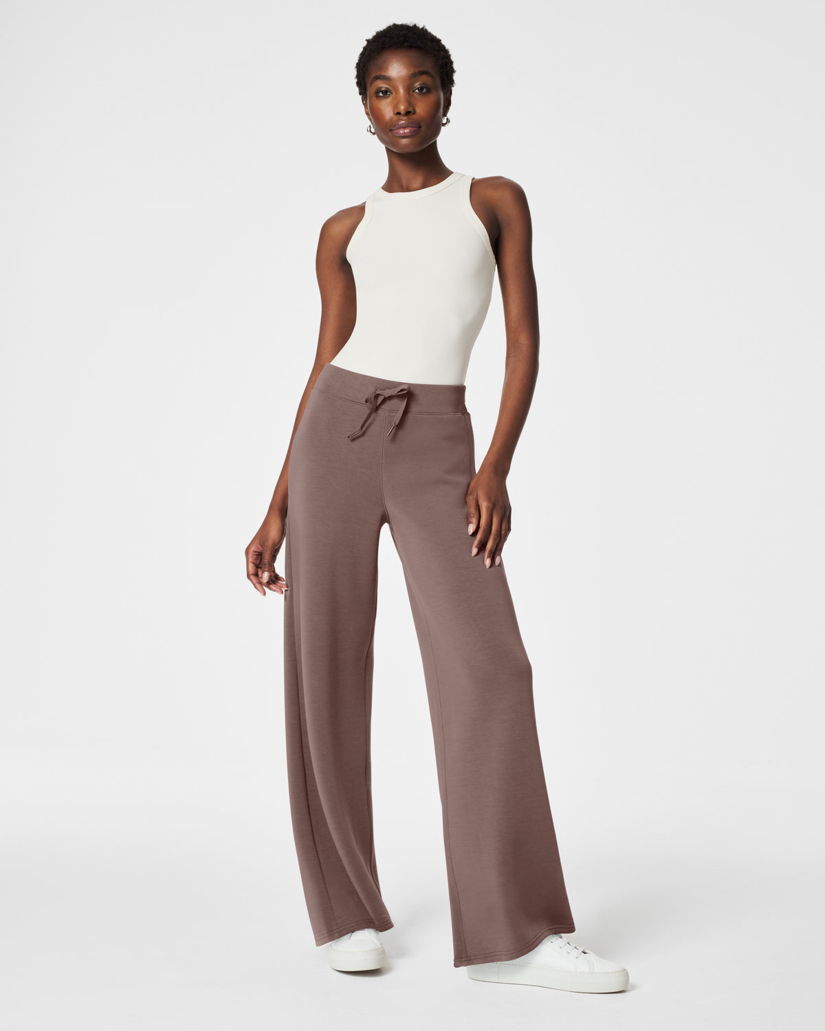 Spanx Airessentials Wide Leg Pant | Smoke