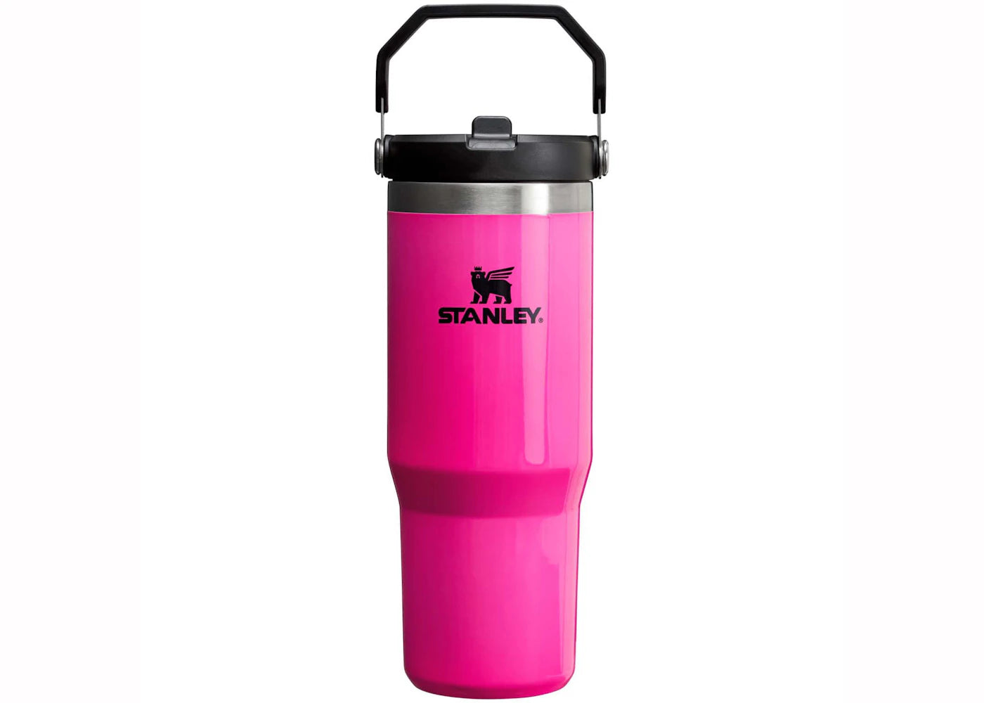 Stanley The IceFlow Flip Straw Tumbler | Electric Pink